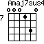 Amaj7sus4=000130_7