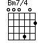 Bm7/4=000402_1