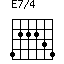 E7/4=422234_1