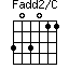 Fadd2/C=303011_1