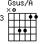 Gsus/A=N03311_3