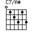 C7/A#=012313_1