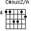 C#sus2/A=113312_4