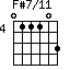 F#7/11=011103_4