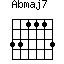 Abmaj7=331113_1