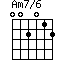 Am7/6=002012_1