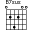 B7sus=024200_1
