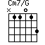 Cm7/G=N11013_1