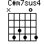 C#m7sus4=N43404_1