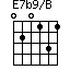 E7b9/B=020131_1