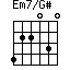 Em7/G#=422030_1