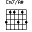 Cm7/A#=311313_1