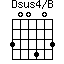 Dsus4/B=300403_1