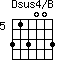 Dsus4/B=313003_5
