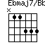 Ebmaj7/Bb=N11333_1