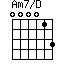 Am7/D=000013_1
