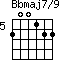 Bbmaj7/9=200122_5