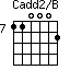Cadd2/B=110002_7
