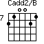 Cadd2/B=210021_7