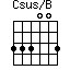 Csus/B=333003_1