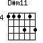 D#m11=111313_4