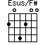 Esus/F#=204200_1