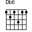 click for variations Db6